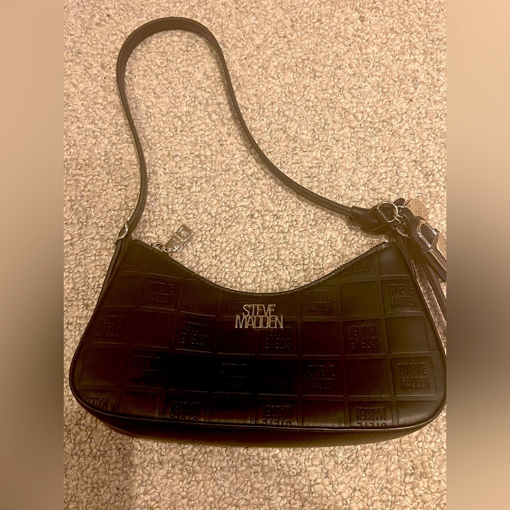 Steve Madden Black Shoulder Bag